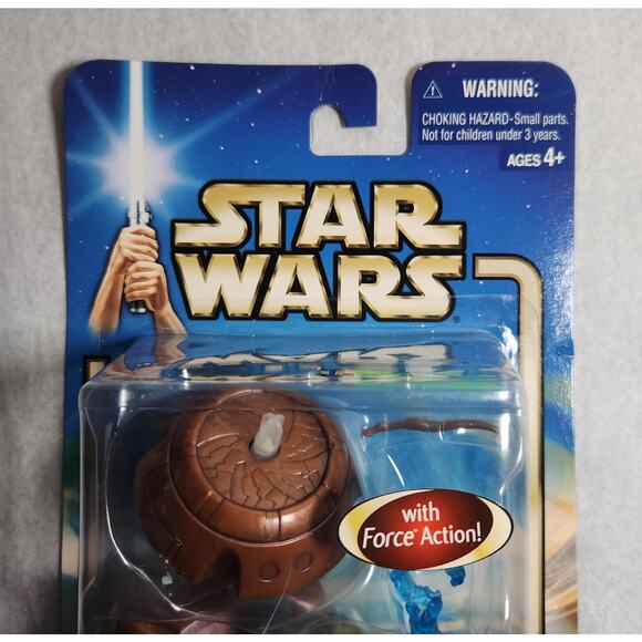 Star Wars Attack Of The Clones Yoda Jedi Master 2" Action Figure (Hasbro, 2002) - Picture 3 of 8